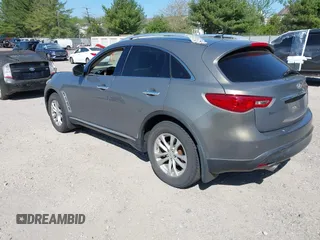 2011 Infiniti FX35 with VIN JN8AS1MW0BM141914, listed as a IAAI auction lot 42151160 with 211,708 mi miles. Bid and sale history available at carsss.com. Image 3.