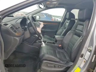 2017 Honda CR-V EX-L with VIN 5J6RW1H87HL002502, listed as a Copart auction lot 54312425 with 98,098 mi miles and Salvage Title. Bid and sale history available at DreamBid. Image 7.