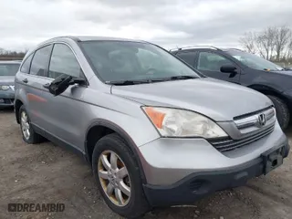 2007 Honda CR-V EX with VIN JHLRE48547C098607, listed as a IAAI auction lot 42047297 with 185,145 mi miles. Bid and sale history available at carsss.com. Image 1.