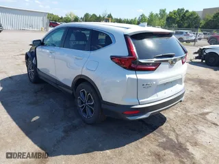 2021 Honda CR-V EX-L with VIN 2HKRW2H82MH665888, listed as a IAAI auction lot 40369407 with 54,055 mi miles. Bid and sale history available at carsss.com. Image 3.