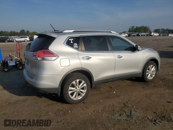 2015 Nissan Rogue SV with VIN KNMAT2MT5FP515927, listed as a Copart auction lot 55390475 with 136,126 mi miles and Clean Title. Bid and sale history available at DreamBid. Image 3.