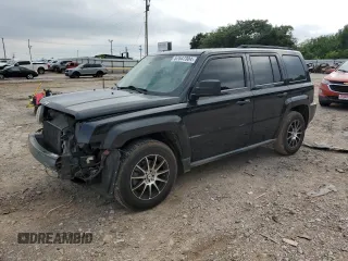 2010 Jeep Patriot Sport with VIN 1J4NT2GA9AD504896, listed as a Copart auction lot 57647304 with 124,864 mi miles and Salvage Title. Bid and sale history available at carsss.com. Image 1.