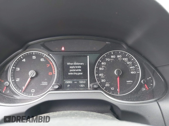 2013 Audi Q5 Premium Plus with VIN WA1LFAFPXDA084859, listed as a IAAI auction lot 42079720 with 150,952 mi miles and . Bid and sale history available at DreamBid. Image 7.