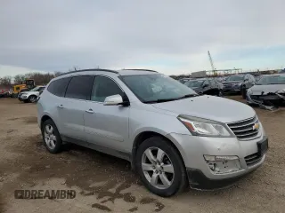 2016 Chevrolet Traverse LTZ with VIN 1GNKVJKDXGJ101509, listed as a Copart auction lot 46420915 with 184,787 mi miles and Salvage Title. Bid and sale history available at DreamBid. Image 4.