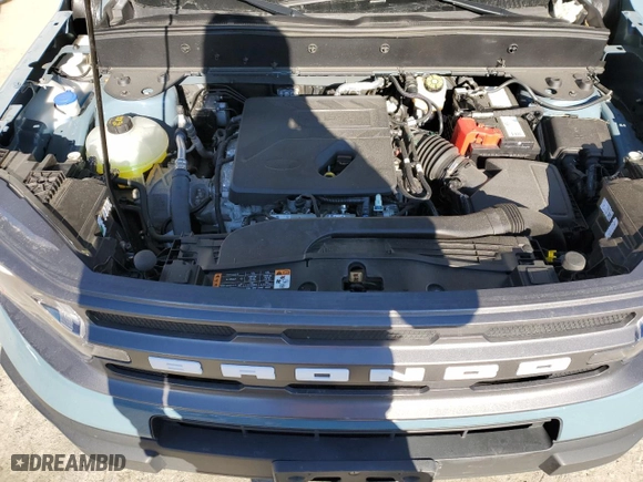 2021 Ford Bronco Sport Big Bend with VIN 3FMCR9B64MRA20715, listed as a Copart auction lot 46694595 with 43,471 mi miles and Salvage Title. Bid and sale history available at carsss.com. Image 12.