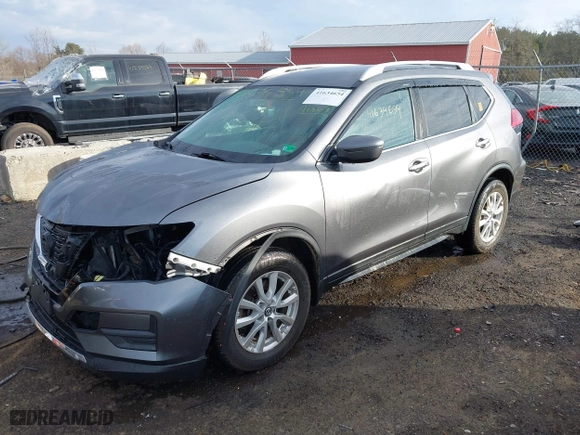 2017 Nissan Rogue S with VIN 5N1AT2MM4HC791367, listed as a IAAI auction lot 41634654 with 163,261 mi miles. Bid and sale history available at carsss.com. Image 18.
