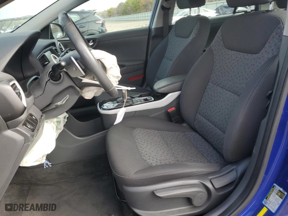 2019 Hyundai Ioniq Electric with VIN KMHC75LH5KU049242, listed as a Copart auction lot 52462605 with 54,638 mi miles and Salvage Title. Bid and sale history available at carsss.com. Image 7.