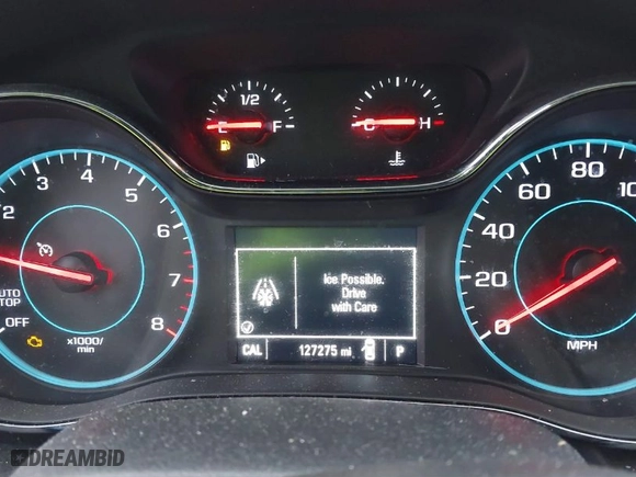 2017 Chevrolet Cruze LT with VIN 1G1BE5SM9H7174488, listed as a IAAI auction lot 41406065 with 127,275 mi miles. Bid and sale history available at carsss.com. Image 7.
