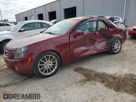 2006 Cadillac CTS with VIN 1G6DP577260145954, listed as a Copart auction lot 81276354 with 195,879 mi miles and Salvage Title. Bid and sale history available at carsss.com. Image 1.