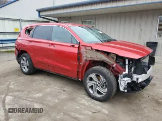 2022 Hyundai Santa Fe SE with VIN 5NMS1DAJ8NH381222, listed as a Copart auction lot 40746494 with 28,648 mi miles and . Bid and sale history available at DreamBid. Image 4.