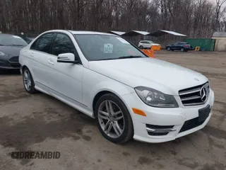 2014 Mercedes-Benz C-Class C 300 Sport with VIN WDDGF8AB8EA948259, listed as a IAAI auction lot 41548504 with 147,955 mi miles. Bid and sale history available at carsss.com. Image 1.
