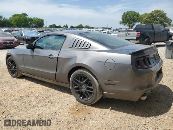 2014 Ford Mustang V6 with VIN 1ZVBP8AMXE5216742, listed as a Copart auction lot 53945675 with 207,505 mi miles and Salvage Title. Bid and sale history available at DreamBid. Image 2.