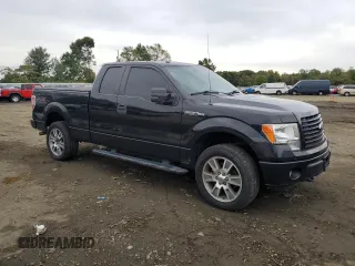 2014 Ford F-150 XL with VIN 1FTFX1EFXEFD02389, listed as a Copart auction lot 73613994 with 151,437 mi miles and Clean Title. Bid and sale history available at carsss.com. Image 4.