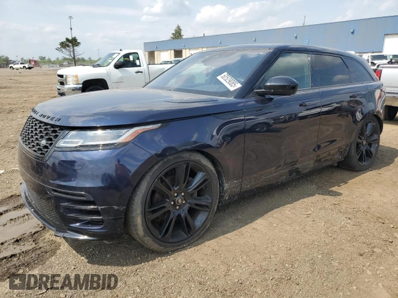 2021 Land Rover Range Rover Velar R-Dynamic S z VIN SALYT2EX1MA314177, wystawiony jako Copart lot #60529085 z przebiegiem 68 838 mil mil oraz Czysty tytuł • Clean title. Historia ofert i sprzedaży dostępna na DreamBid. Obrazek 1.