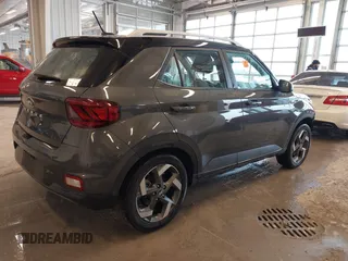 2024 Hyundai Venue Limited with VIN KMHRC8A31RU282690, listed as a IAAI auction lot 41591529 with 20,870 mi miles and . Bid and sale history available at DreamBid. Image 4.