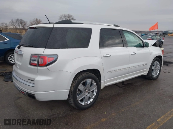 2016 GMC Acadia Denali with VIN 1GKKVTKDXGJ147415, listed as a IAAI auction lot 41460000 with 175,240 mi miles. Bid and sale history available at carsss.com. Image 4.