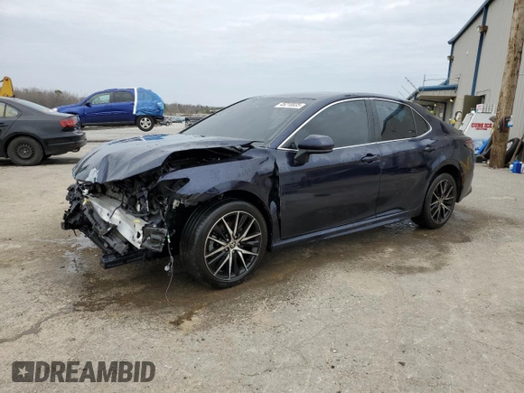 2021 Toyota Camry SE Nightshade with VIN 4T1G11AK4MU406200, listed as a Copart auction lot 45210035 with 85,490 mi miles and Salvage Title. Bid and sale history available at carsss.com. Image 1.