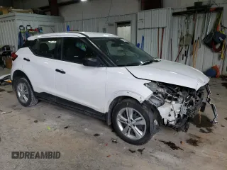 2020 Nissan Kicks S with VIN 3N1CP5BV1LL572431, listed as a Copart auction lot 45572655 with 49,903 mi miles and Salvage Title. Bid and sale history available at carsss.com. Image 4.