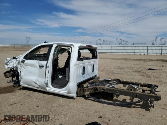 2021 Chevrolet Silverado 1500 Custom with VIN 1GCRWBEK4MZ308186, listed as a Copart auction lot 50657695 with Not Provided miles and Clean Title. Bid and sale history available at DreamBid. Image 2.