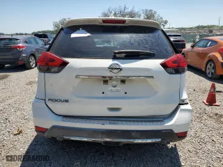 2017 Nissan Rogue SV with VIN KNMAT2MT4HP582487, listed as a Copart auction lot 53445815 with 0 mi miles and Clean Title. Bid and sale history available at carsss.com. Image 6.
