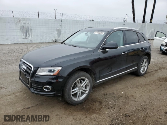 2016 Audi Q5 Premium with VIN WA1C2AFP7GA150963, listed as a Copart auction lot 52000675 with 155,998 mi miles and Salvage title. Bid and sale history available at DreamBid. Image 1.