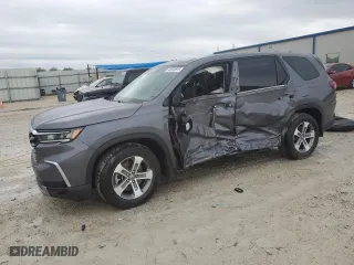 2024 Honda Pilot EX-L 8 Passenger with VIN 5FNYG2H46RB009544, listed as a Copart auction lot 46645825 with 34,412 mi miles and Non Repairable. Bid and sale history available at carsss.com. Image 1.