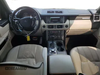 2012 Land Rover Range Rover SC with VIN SALMF1E4XCA379968, listed as a Copart auction lot 46836175 with 110,428 mi miles and Clean title. Bid and sale history available at DreamBid. Image 8.