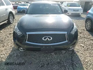 2017 Infiniti QX70 with VIN JN8CS1MW6HM415277, listed as a Copart auction lot 63038955 with 151,451 mi miles and Salvage title. Bid and sale history available at DreamBid. Image 13.