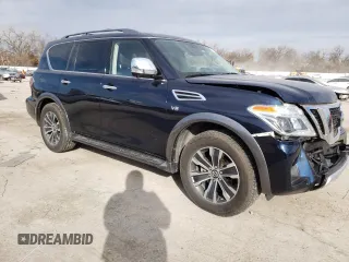 2018 Nissan Armada SV with VIN JN8AY2NC0J9555110, listed as a Copart auction lot 39994633 with 30,721 mi miles. Bid and sale history available at carsss.com. Image 4.