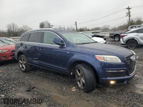 2009 Audi Q7 Premium Plus with VIN WA1EY74L49D001289, listed as a Copart auction lot 84530744 with 123,937 mi miles and Salvage title. Bid and sale history available at DreamBid. Image 4.