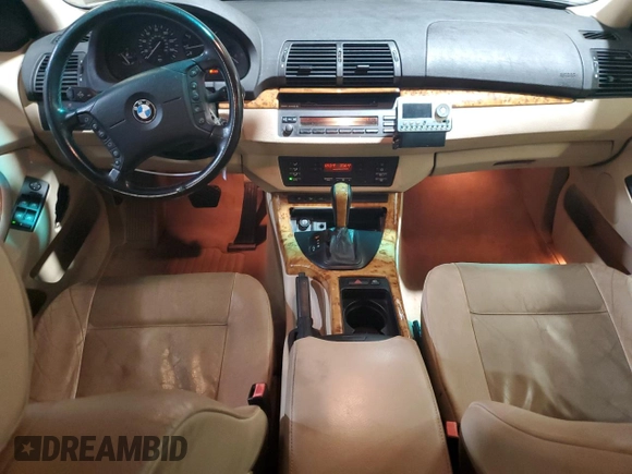 2002 BMW X5 3.0i with VIN 5UXFA53512LP32083, listed as a Copart auction lot 79132194 with 154,747 mi miles and Clean Title. Bid and sale history available at carsss.com. Image 8.
