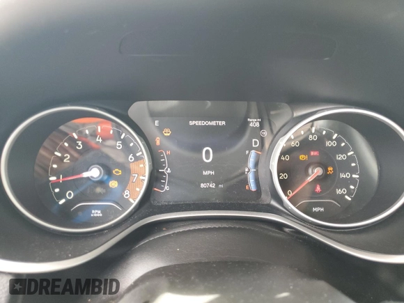 2018 Jeep Compass Latitude с VIN 3C4NJCBB0JT137575, выставлен на аукционе Copart как лот 63464525 с пробегом 80 742 миль миль и Чистый • Clean title. История ставок и продаж доступна на DreamBid. Изображение 9.