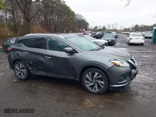 2015 Nissan Murano SV with VIN 5N1AZ2MH6FN258164, listed as a IAAI auction lot 41956754 with 84,614 mi miles. Bid and sale history available at carsss.com. Image 13.