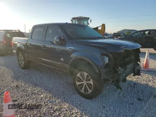 2015 Ford F-150 XLT with VIN 1FTEW1EF1FFC52983, listed as a Copart auction lot 53842575 with 94,526 mi miles and Salvage Title. Bid and sale history available at carsss.com. Image 4.
