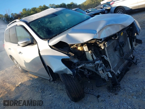 2019 Nissan Pathfinder SL with VIN 5N1DR2MN5KC620431, listed as a IAAI auction lot 40626326 with 84,711 mi miles and . Bid and sale history available at DreamBid. Image 1.