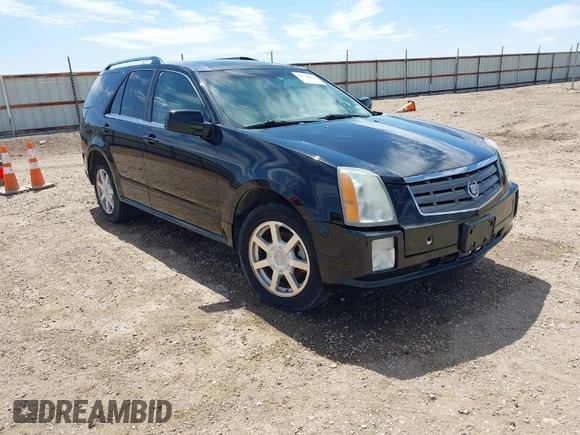 2005 Cadillac SRX with VIN 1GYEE63A950228787, listed as a IAAI auction lot 41938072 with 187,165 mi miles. Bid and sale history available at carsss.com. Image 1.