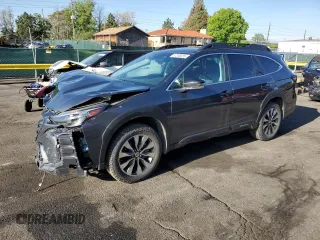 2024 Subaru Outback Limited with VIN 4S4BTANC8R3186208, listed as a Copart auction lot 57349205 with 52,750 mi miles and Salvage title. Bid and sale history available at DreamBid. Image 1.
