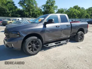 2014 Ram 1500 Express with VIN 1C6RR7FT7ES202117, listed as a Copart auction lot 64026125 with 138,163 mi miles and Salvage title. Bid and sale history available at DreamBid. Image 1.