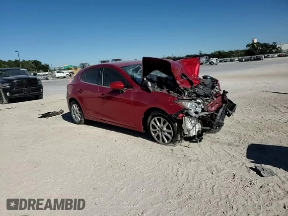 2016 Mazda 3 i Touring with VIN 3MZBM1M77GM237762, listed as a Copart auction lot 82005584 with Not Provided miles and Salvage Title. Bid and sale history available at DreamBid. Image 10.