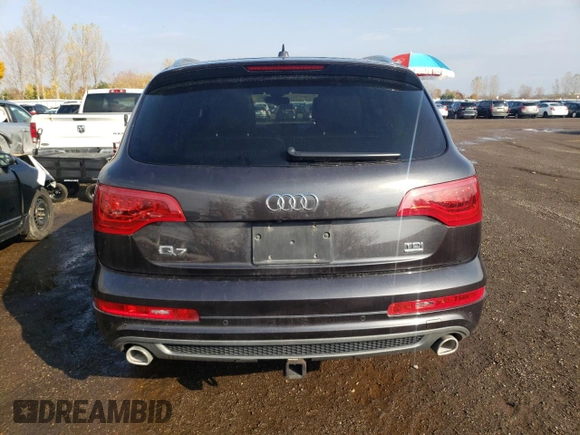 2015 Audi Q7 3.0L TDI Vorsprung Edition with VIN WA1WMCFE1FD011488, listed as a Copart auction lot 73770173 with 240,223 mi miles. Bid and sale history available at carsss.com. Image 6.
