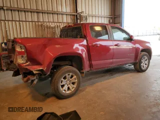 2021 Chevrolet Colorado 2WD LT with VIN 1GCGSCEA3M1295848, listed as a Copart auction lot 83054544 with 57,739 mi miles and Salvage Title. Bid and sale history available at carsss.com. Image 3.