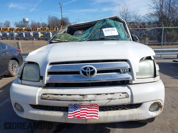 2003 Toyota Tundra SR5 with VIN 5TBRT34173S354627, listed as a IAAI auction lot 41457159 with 162,341 mi miles and . Bid and sale history available at DreamBid. Image 12.