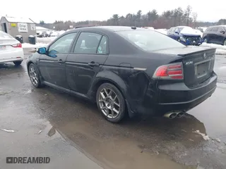 2007 Acura TL Type-S with VIN 19UUA76597A043591, listed as a IAAI auction lot 41513314 with 110,049 mi miles. Bid and sale history available at carsss.com. Image 3.