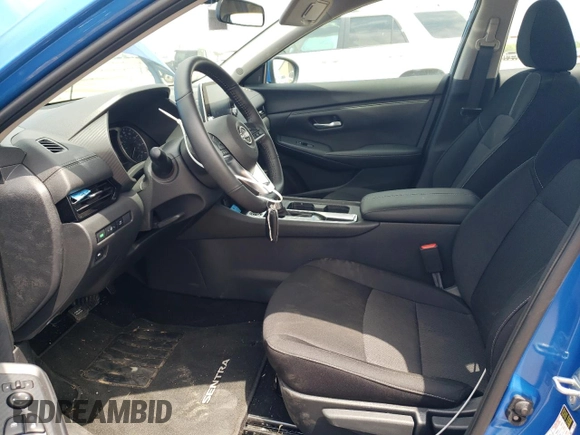 2025 Nissan Sentra SV with VIN 3N1AB8CV4SY240538, listed as a Copart auction lot 54407125 with 2,624 mi miles and Salvage Title. Bid and sale history available at carsss.com. Image 7.