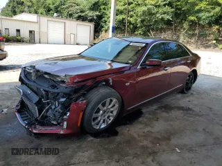 2017 Cadillac CT6 Platinum AWD with VIN 1G6KN5R6XHU127375, listed as a Copart auction lot 62224455 with 78,872 mi miles and Salvage title. Bid and sale history available at DreamBid. Image 1.
