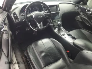 2018 Infiniti Q60 Luxe with VIN JN1EV7EK5JM342261, listed as a Copart auction lot 50986445 with 81,937 mi miles and Salvage Title. Bid and sale history available at DreamBid. Image 8.