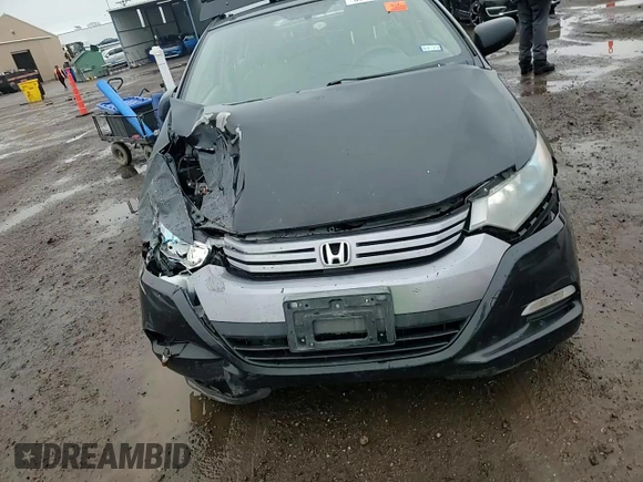 2010 Honda Insight LX with VIN JHMZE2H59AS022362, listed as a Copart auction lot 59442435 with 161,009 mi miles and Salvage title. Bid and sale history available at DreamBid. Image 13.