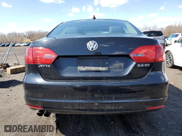 2013 Volkswagen Jetta Sedan SE with VIN 3VWDP7AJ2DM449239, listed as a Copart auction lot 48956615 with 170,049 mi miles and Salvage Title. Bid and sale history available at carsss.com. Image 6.