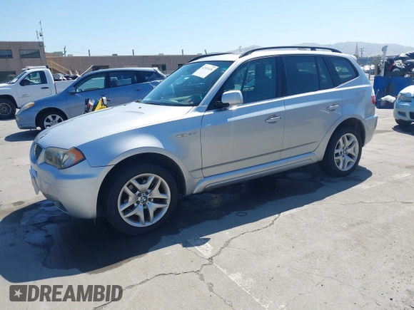 2006 BMW X3 3.0i with VIN WBXPA93496WG86257, listed as a IAAI auction lot 42312476 with 145,746 mi miles and . Bid and sale history available at DreamBid. Image 17.