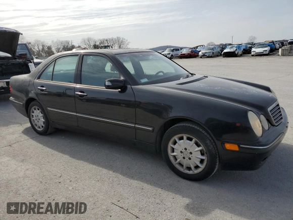 2002 Mercedes-Benz E-Class with VIN WDBJF82J42X064476, listed as a Copart auction lot 45334105 with 75,545 mi miles and Clean Title. Bid and sale history available at carsss.com. Image 4.